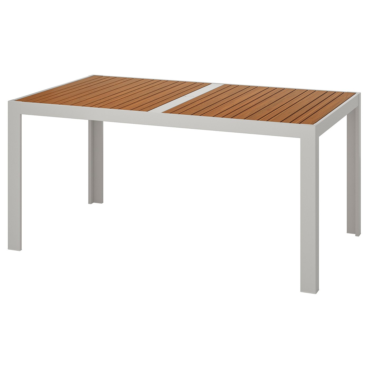SJÄLLAND Tafel, buiten lichtbruin, lichtgrijs IKEA