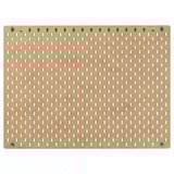 SKÅDIS ophangbord van natuurlijk hout met gelijkmatig verdeelde gaten voor een veelzijdige wand- of bureauorganisatie.