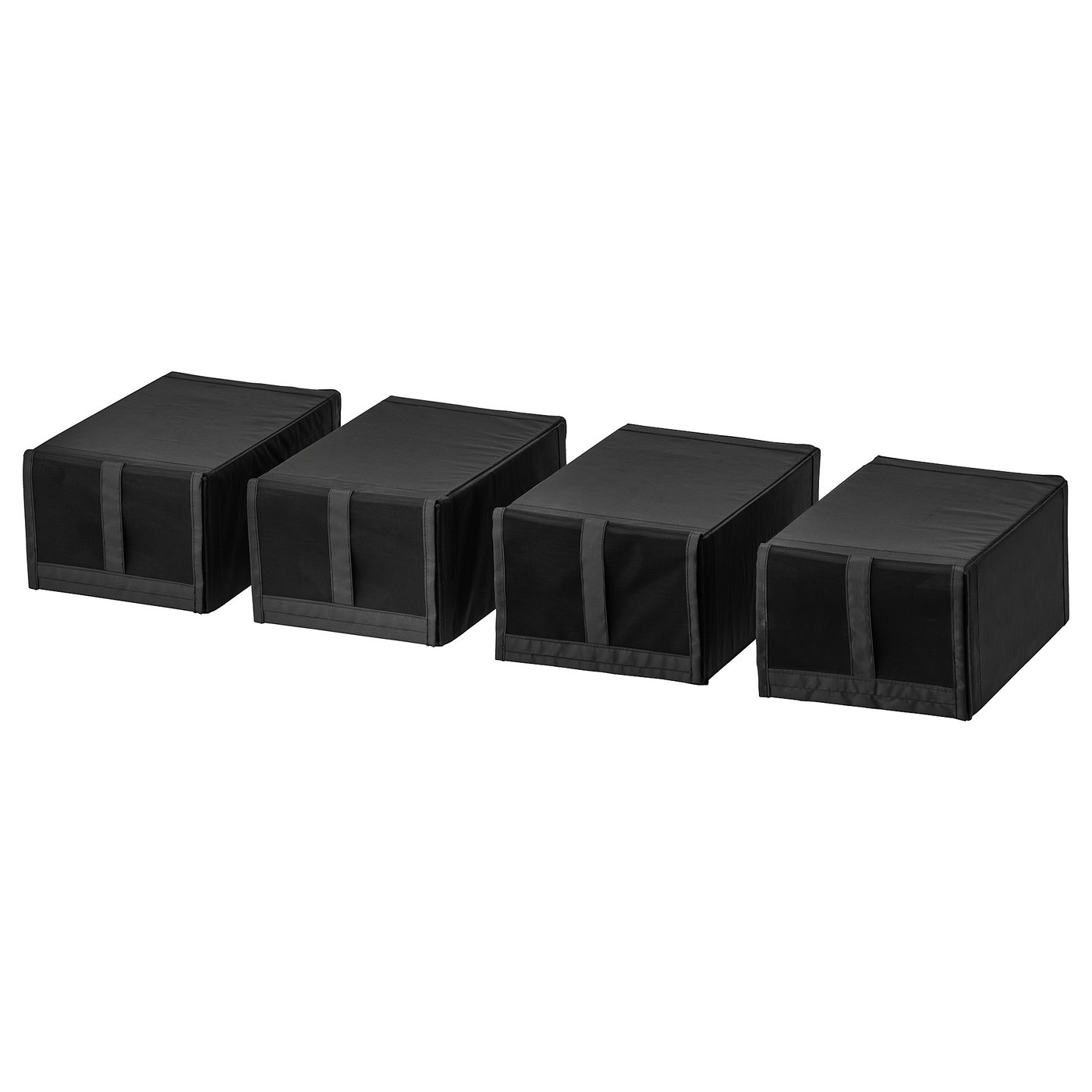 Skubb Schoenendoos Zwart 22x34x16 Cm Ikea