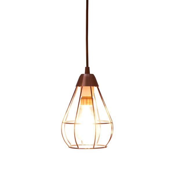 slattbo hanglamp koperkleur ikea