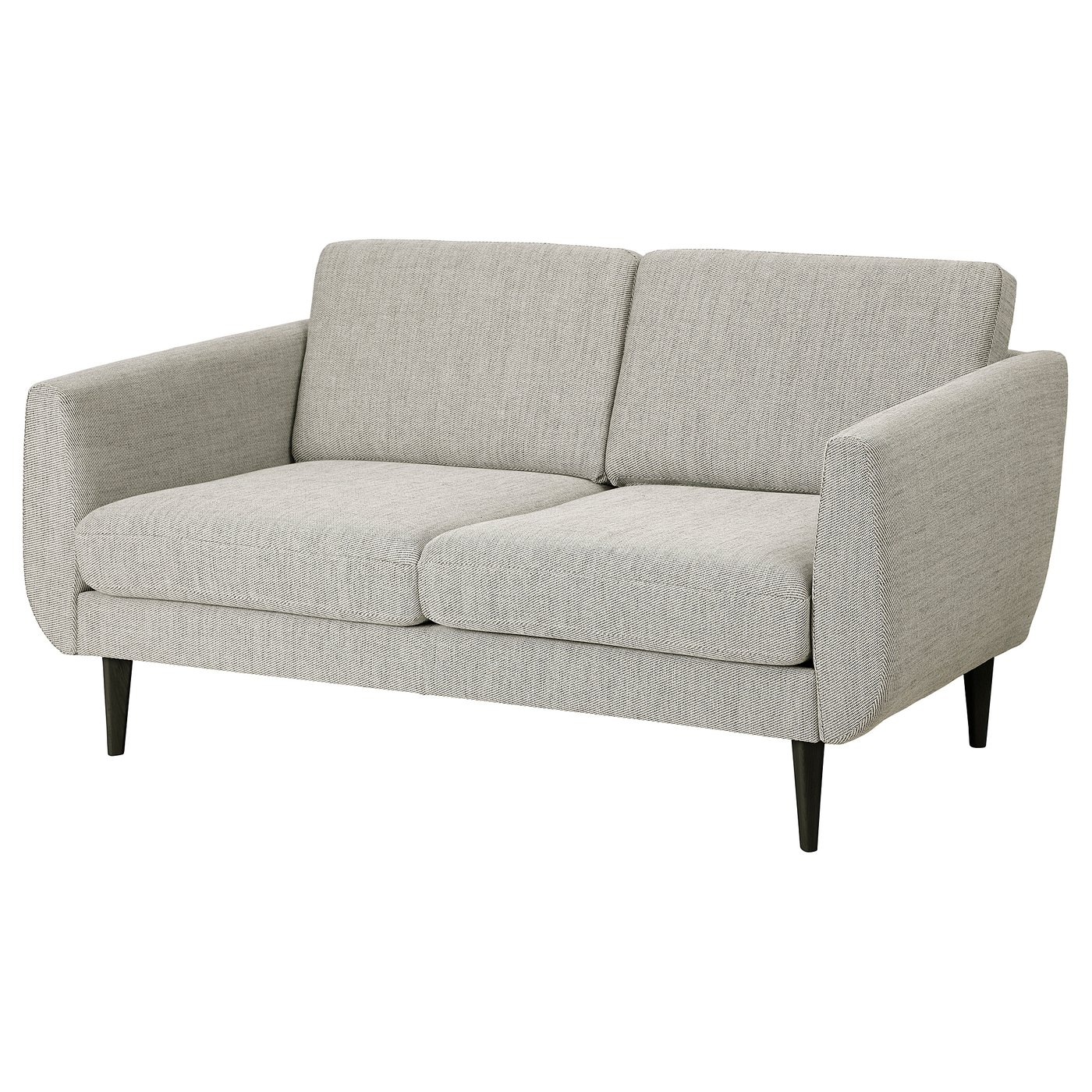 SMEDSTORP 2-zitsbank Viarp beige/bruin/zwart