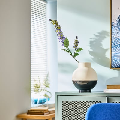 SMYCKA Kunstbloem, binnen/buiten toorts/blauw, 79 cm