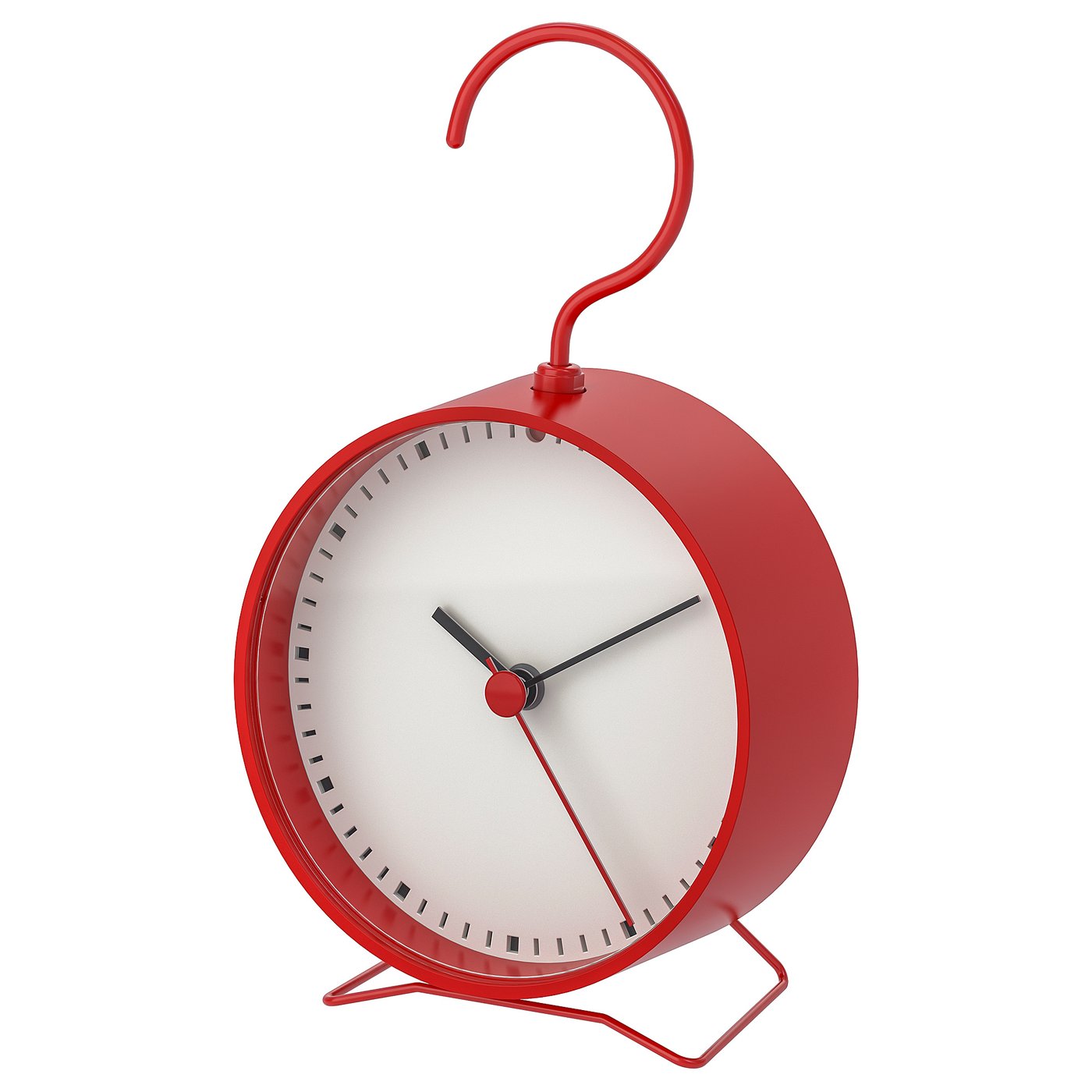sniffa klok rood 9x15 cm ikea