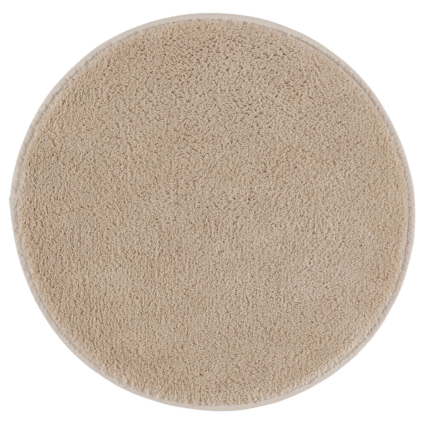 SÖDERSJÖN badmat, lichtbeige/rond, 55 cm IKEA