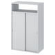 KIS Linear Plastic Case, Light grey/Black, 68x39x173cm KIS Linear Plastic Case, Light grey/Black, 68x39x173cm