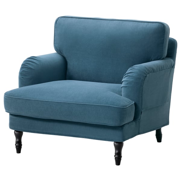 STOCKSUND Hoes fauteuil Ljungen blauw IKEA STOCKSUND Hoes fauteuil Ljungen blauw IKEA