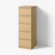 STORKLINTA Ladekast 5 lades, eikenpatroon, 40x50x120 cm