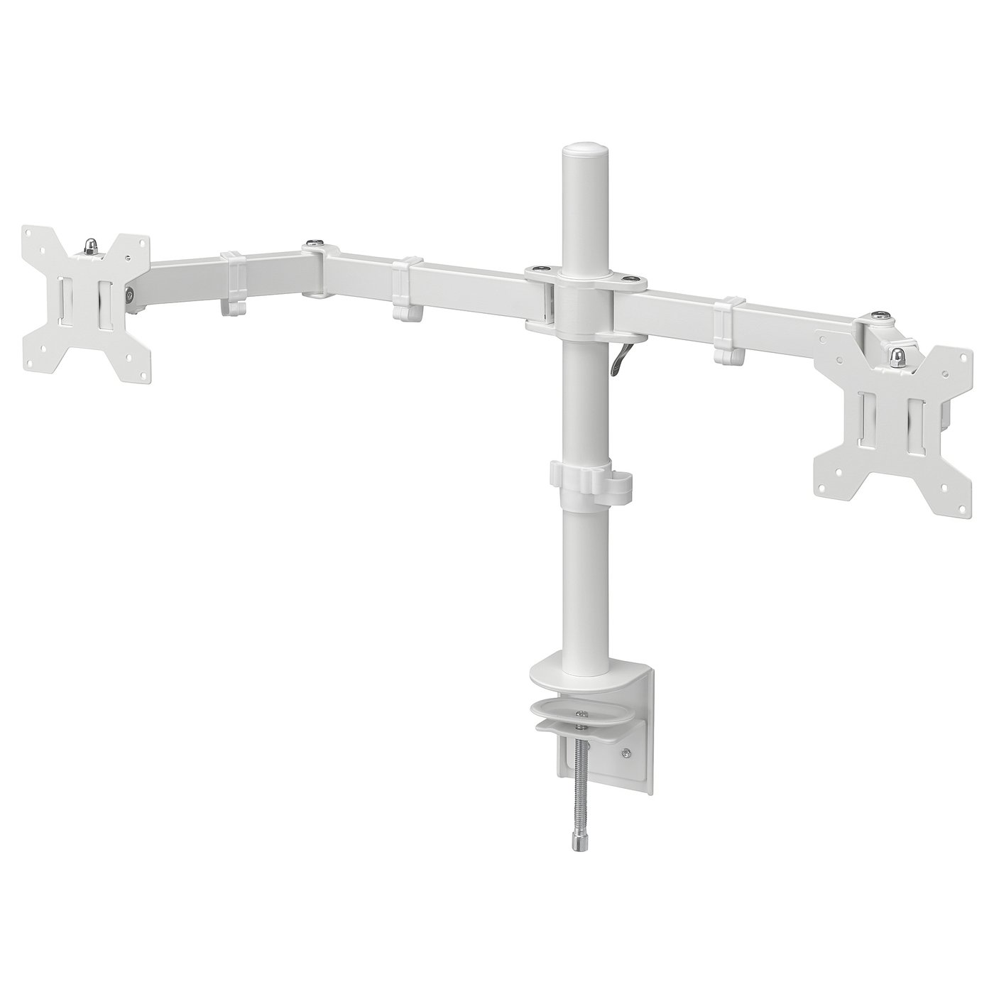 STUBBERGET Beugel voor 2 monitors - wit