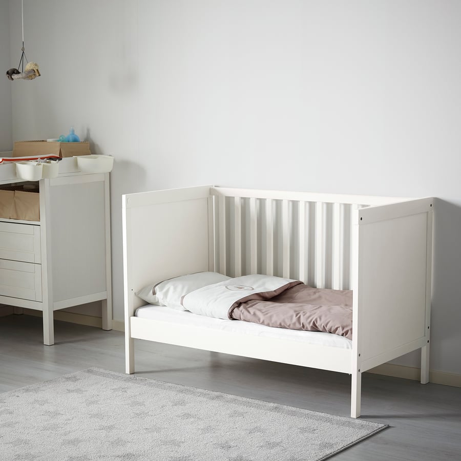 SUNDVIK Babybedje, wit, 60x120 cm IKEA