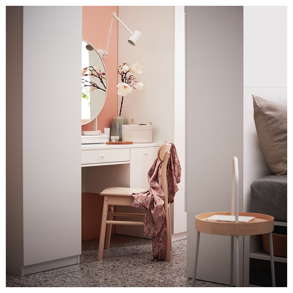 beloning tarief haat Toilettafel, SYVDE, wit, 100x48 cm - IKEA