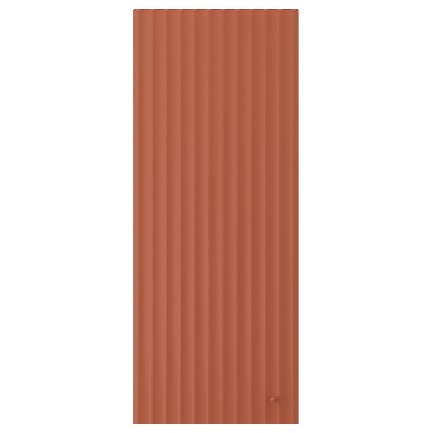 TERRSJÖ Deur roodbruin golfpatroon 40x100 cm