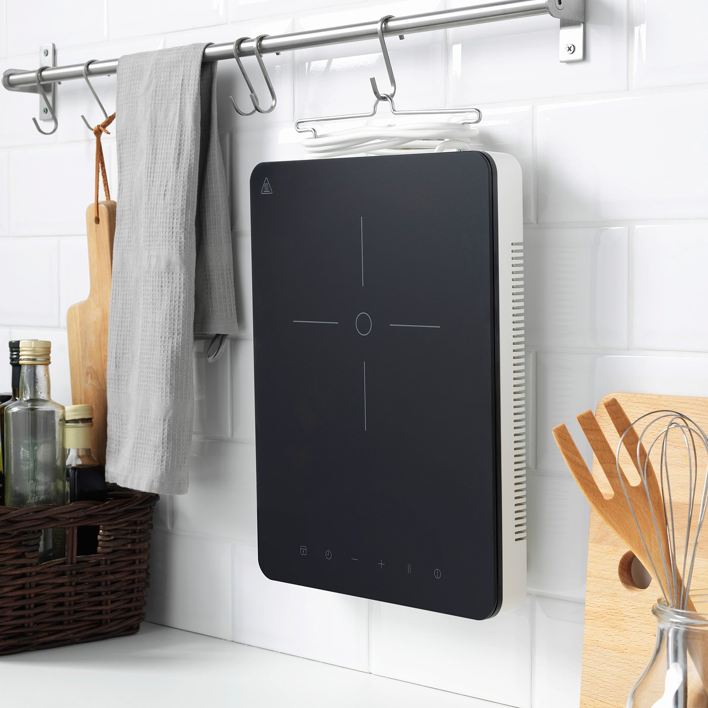 tillreda draagbare inductiekookplaat wit ikea