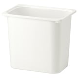 Ikea witte kunststof opbergdoos voor speelgoed en sport.