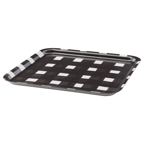 Urladda Dienblad Zwart Wit Ikea