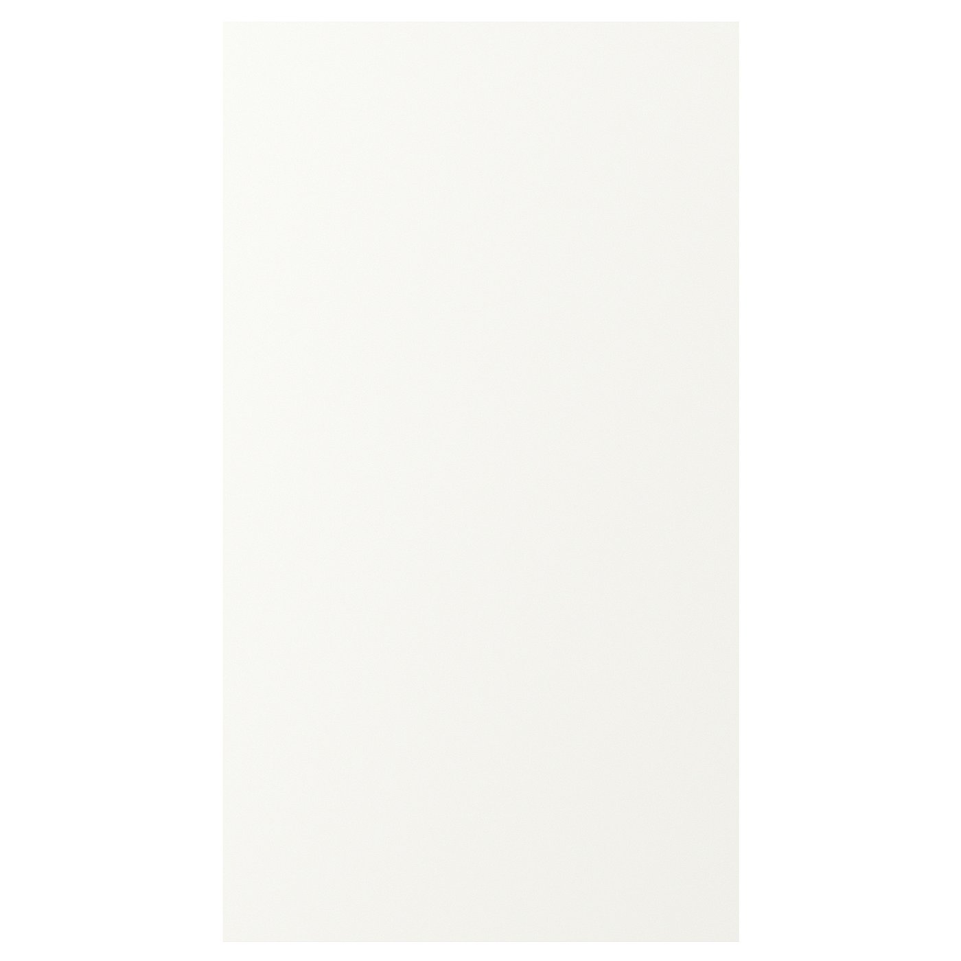 VALLSTENA witte keukenkast, glad oppervlak, vierkante vorm, eenvoudig ontwerp.