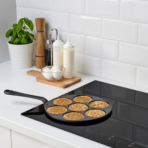 VARDAGEN Blini/poffertjespan, gietijzer IKEA