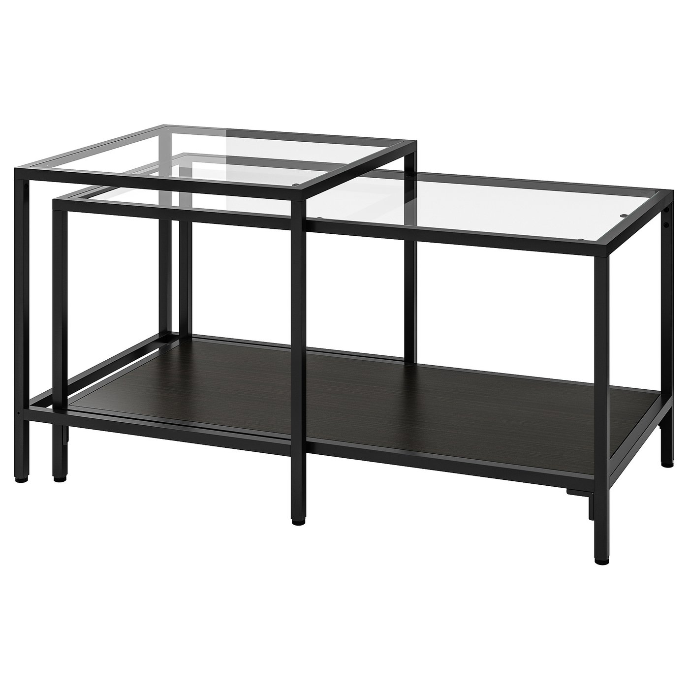 VITTSJÖ Bijzettafel, set van 2