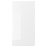 VOXTORP witte hoogglans kast, strak modern design, gemakkelijk schoon te maken oppervlak.