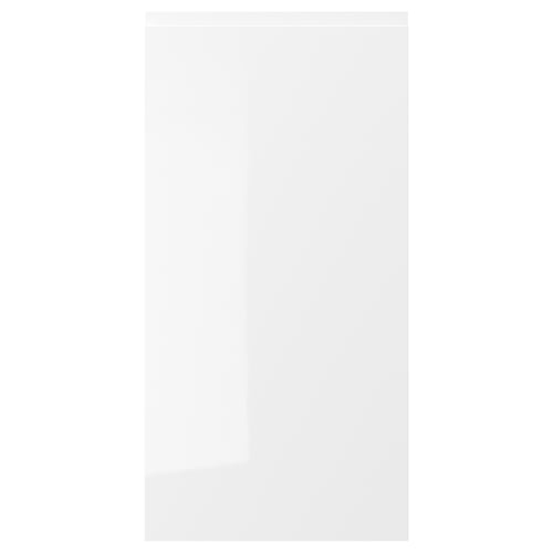 VOXTORP witte hoogglans kast, strak modern design, gemakkelijk schoon te maken oppervlak.