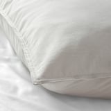 ÄNGSLILJA Pillowcase, light grey/beige, 70x100 cm