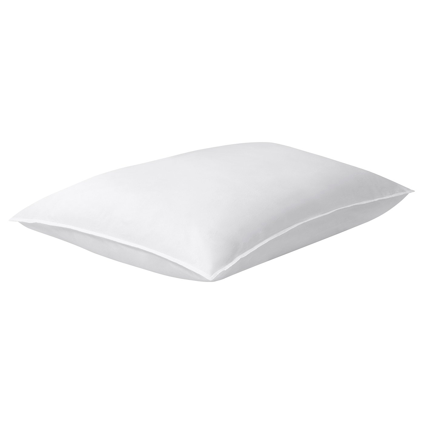 ÄNGSLILJA white pillowcase, pure cotton, rectangular, simple design.