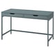Option: ALEX Desk, grey-turquoise, 132x58 cm