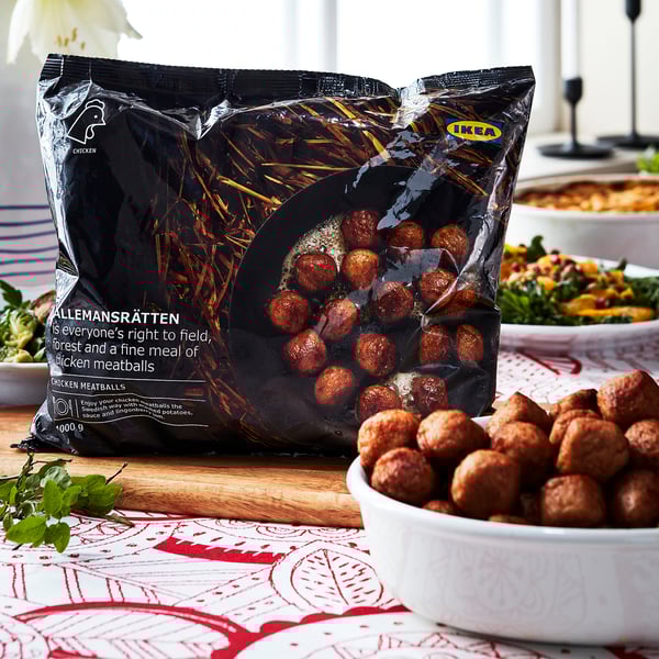 ALLEMANSRÄTTEN Chicken meatballs, frozen