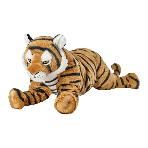 ALPTALL Soft toy, Bengal tiger/striped light orange, 60 cm