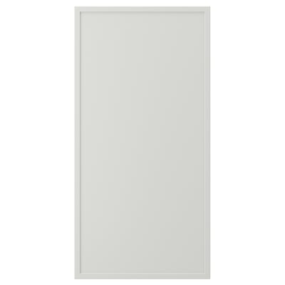 ASPUDDEN Door, light grey, 40x80 cm