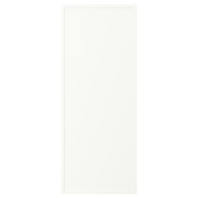 ASPUDDEN, white cabinet, rectangular, smooth finish, made of particleboard and fiberboard.