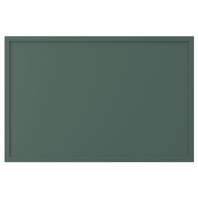 ASPUDDEN Drawer front, dark grey-green, 60x40 cm