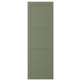 AXSTAD Door, grey-green, 60x180 cm