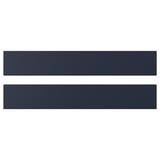 AXSTAD Drawer front, matt blue, 60x10 cm