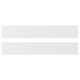 AXSTAD Drawer front, matt white, 60x10 cm