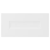 AXSTAD Drawer front, matt white, 40x20 cm