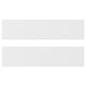 AXSTAD Drawer front, matt white, 40x10 cm