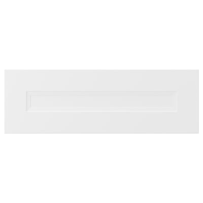 AXSTAD Drawer front, matt white, 60x20 cm