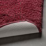 BACKMÅRA Bath mat, deep red, 50x80 cm