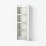 BAGGEBO Bookcase, white, 50x25x160 cm