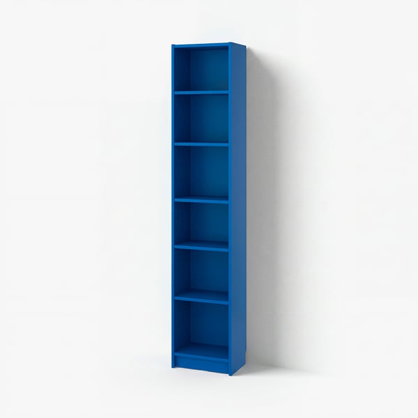 BILLY Bookcase, blue, 40x28x202 cm