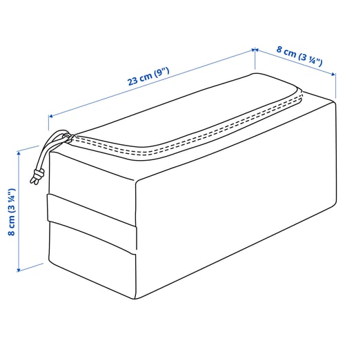 Illustration with measurements for the product: BOLLÖSUND.