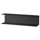 BOTKYRKA Wall shelf, anthracite, 80x20 cm