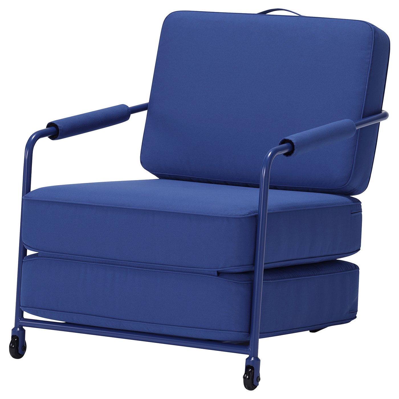 BRÄNNBOLL gaming lounge chair, Knisa bright blue - IKEA Norway