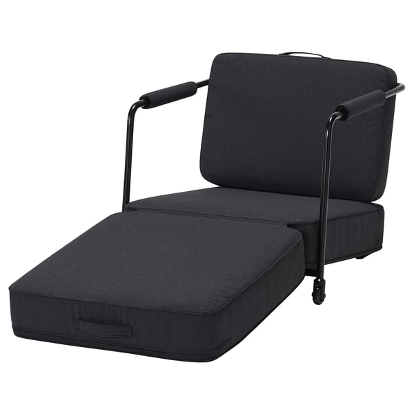 BRÄNNBOLL Gaming lounge chair, Vissle dark grey