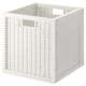 Option: BRANÄS Basket, white, 32x34x32 cm