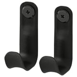 BROR Hook for post, black, 7x5x3 cm 2 pack