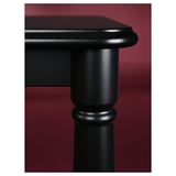 DANDERYD Dining table, black, 180x90 cm