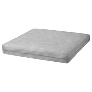DUVHOLMEN Inner cushion for seat cushion, outdoor grey, 80x80 cm