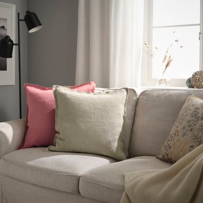 DYTÅG Cushion cover, unbleached, 50x50 cm