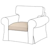EKTORP Inner seat cushion, for replacement